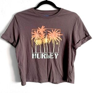 Hurley Graphic Cropped Tee